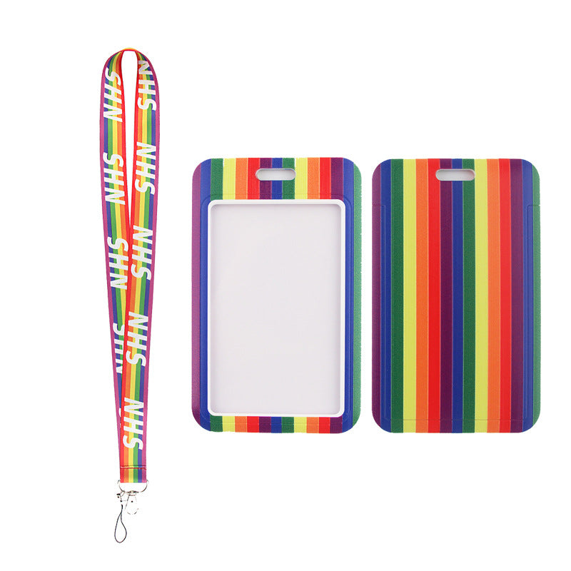 Wholesale Rainbow Phone Lanyard Keychains