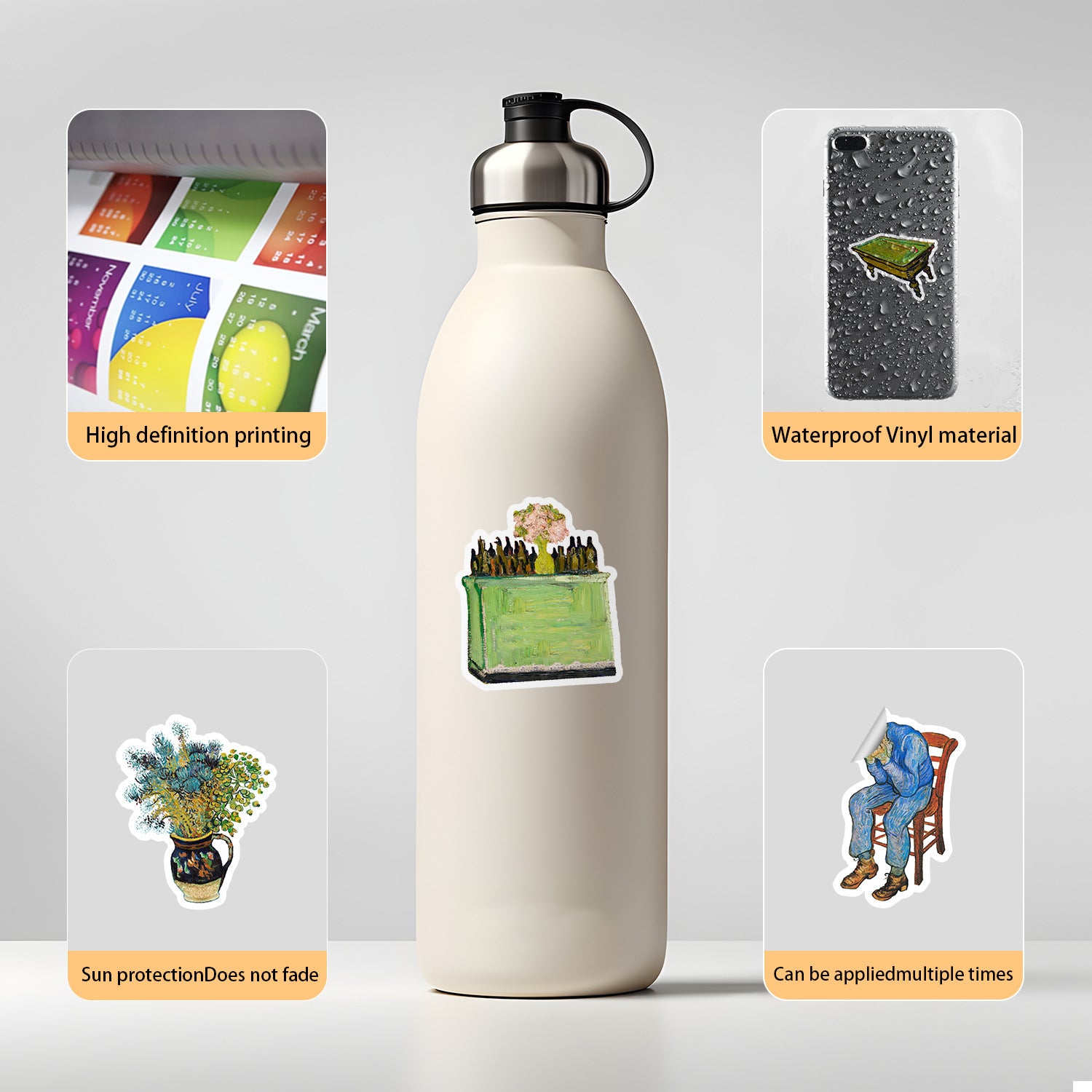 Wholesale 50 cartoon graffiti stickers waterproof decorative stickers