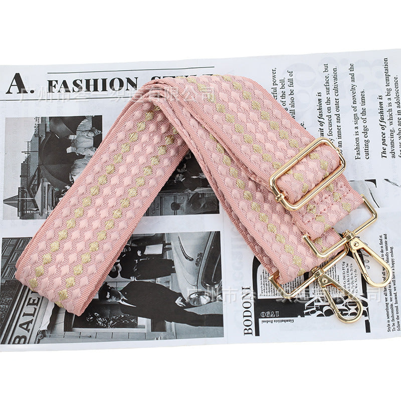 Wholesale 5cm Wide Color Matching Polka Dot Extended Crossbody Strap Replacement Adjustable Shoulder Strap