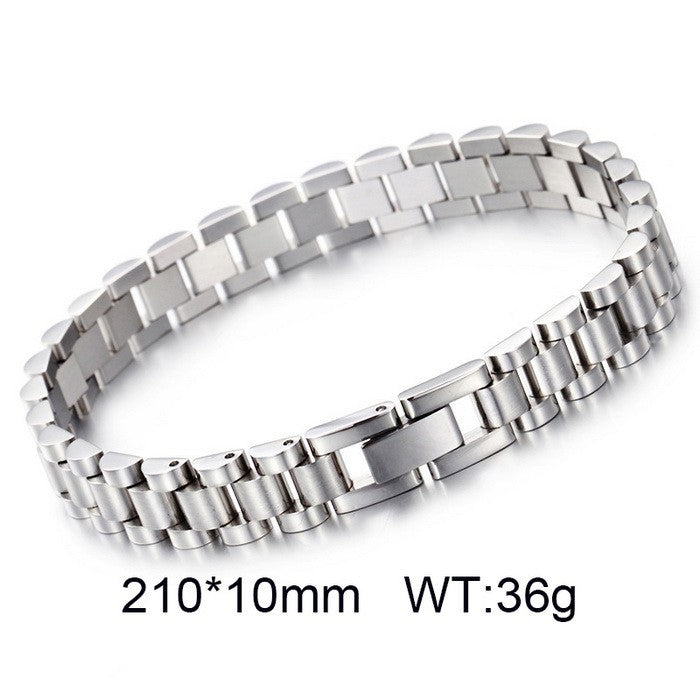 Wholesale Popular Stainless Steel Personalized Multi-size Fashion Bracelet