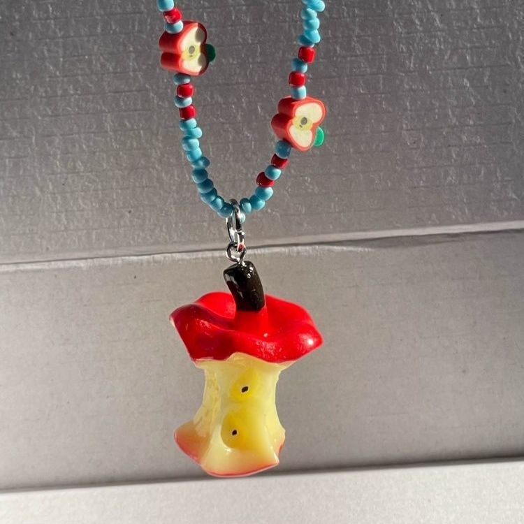 Wholesale Thorns and Aurora Key Rose Butterfly Cartoon Cat Necklace