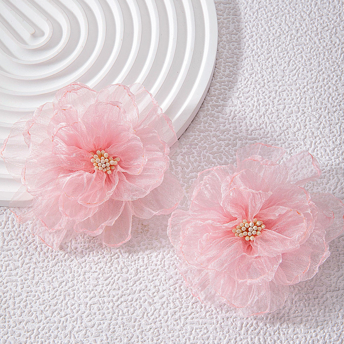 Wholesale 2PCS/Pack Flower Tassel Beaded  Valentine's Day Gift Earrings Earrings Women