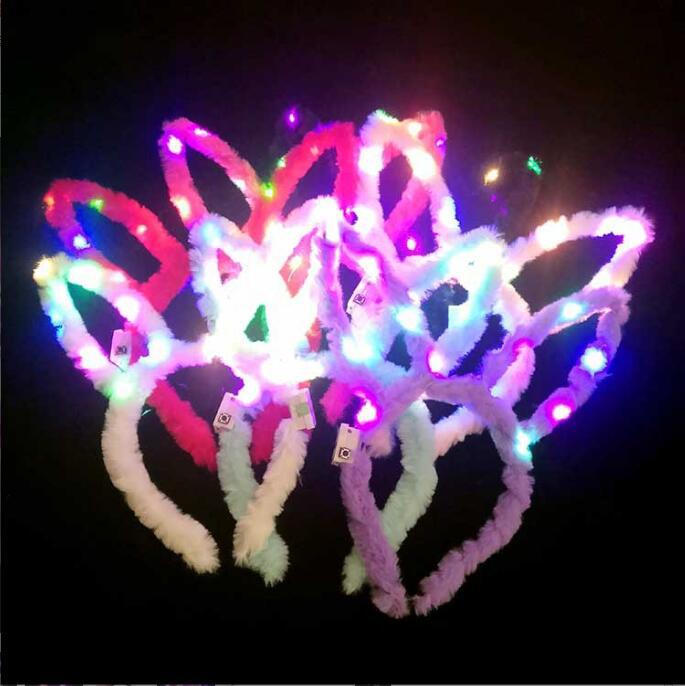 Wholesale Luminous Crown Ear Iron Headband
