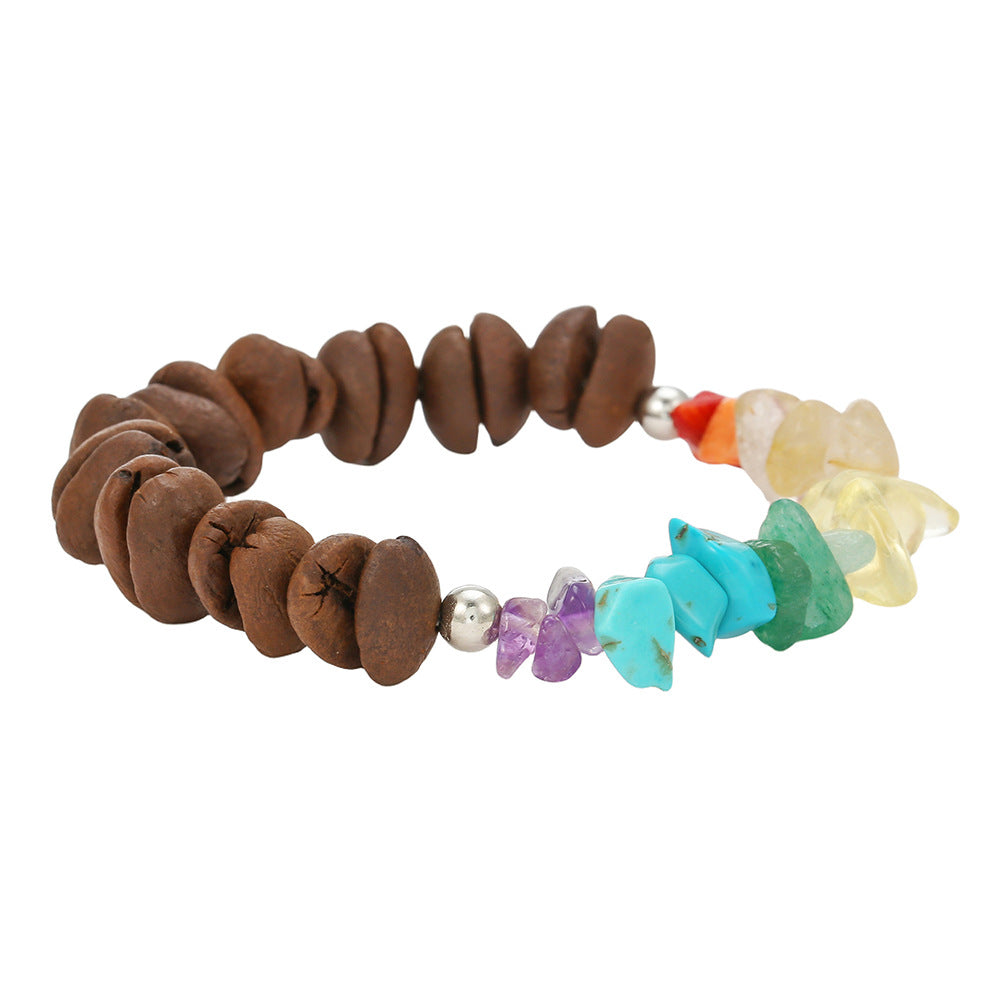 Wholesale Coffee Bean Girls Summer Sea Salt Cheese Bracelet