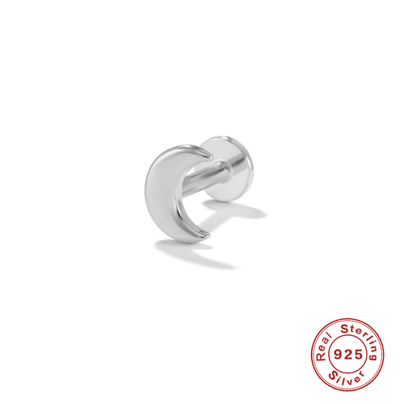 Wholesale S925 Sterling Silver Piercing Inner Thread Ear Piercing Ear Bone Nails