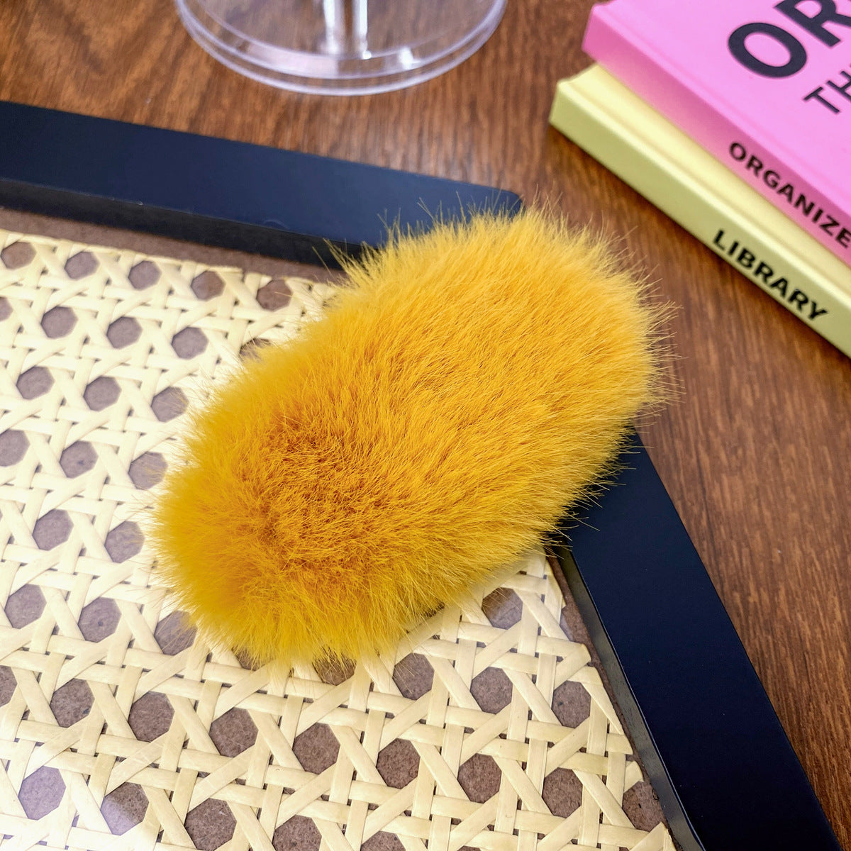 Wholesale Autumn and Winter Plush Hair Clips