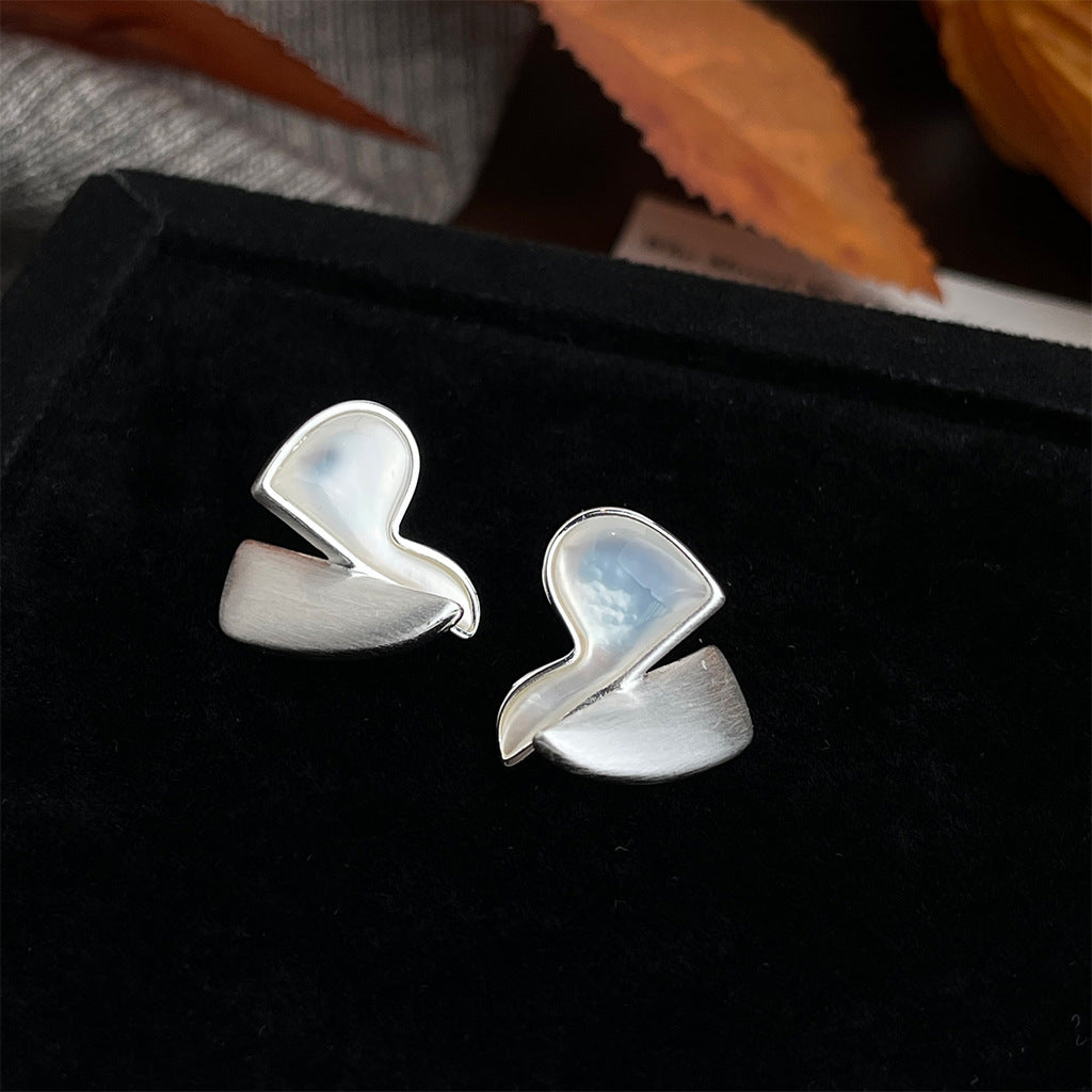 Wholesale Beimu flower shaped zircon butterfly earrings