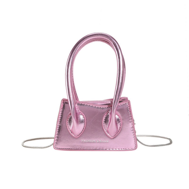 Wholesale Mini Patent Leather Luxury Chain Handbag