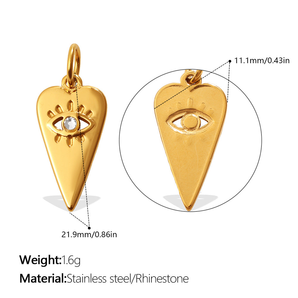 Wholesale Vintage Symbol Multi Style Sun Moon Eye Necklace Pendant Accessories