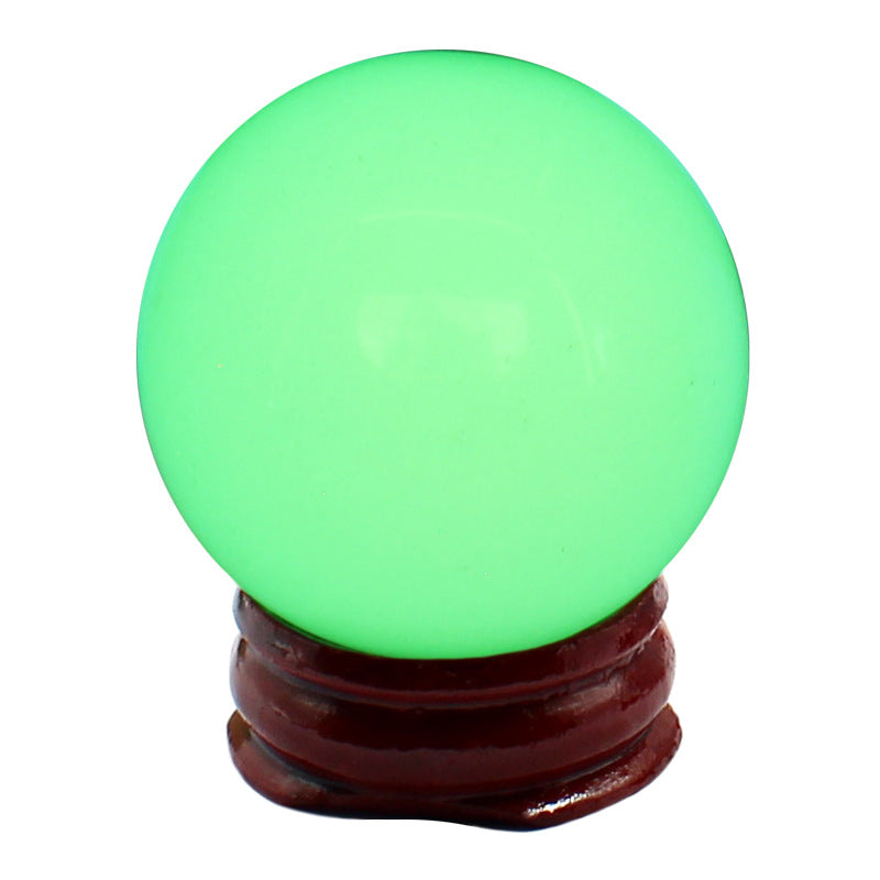 Wholesale Luminous Beads Non-porous Luminous Fluorite Luminous Pearl Ornaments