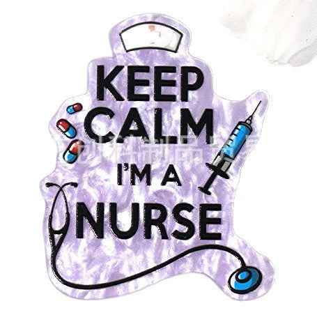 Wholesale 10pcs Nurses'  Day Acrylic Flatback