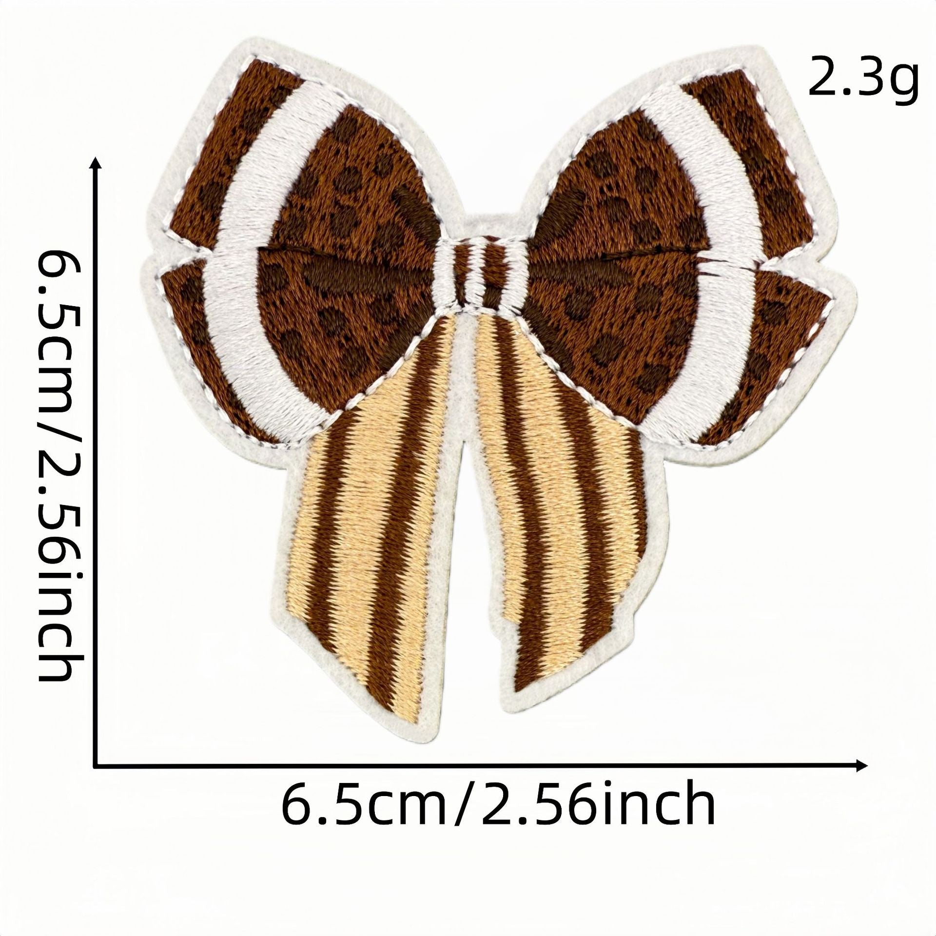 Wholesale Leopard print series rugby embroidery DIY Patches