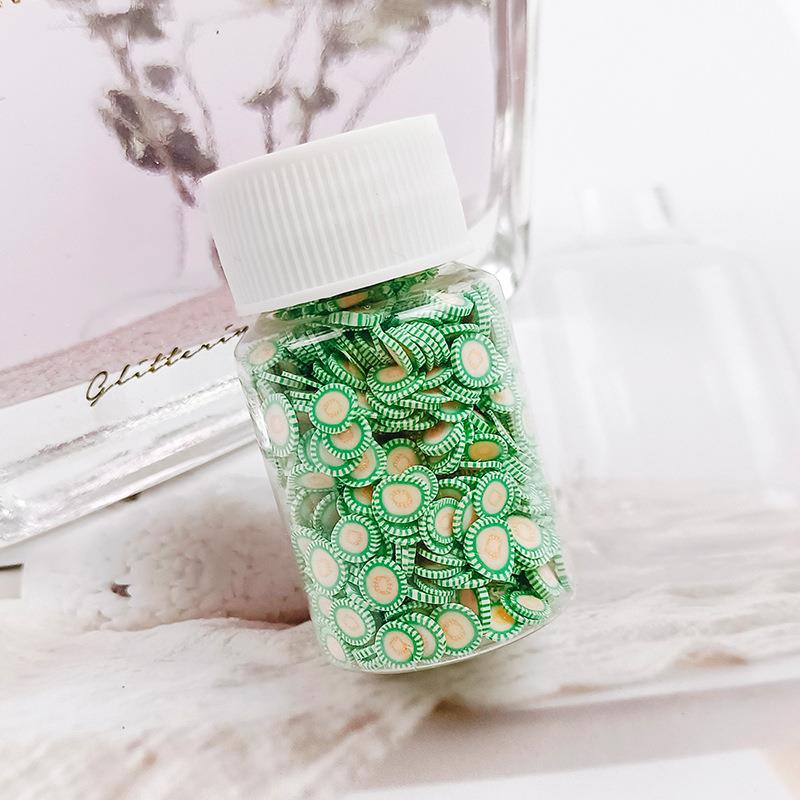 Wholesale Fruit clay slices 20ml small bottle 15g