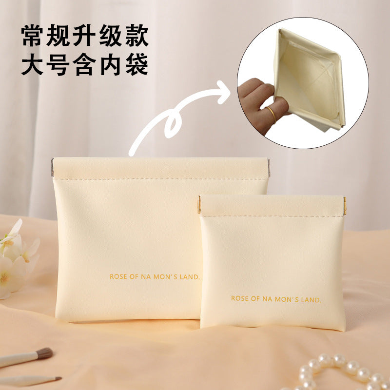 Wholesale Mini portable storage bag with automatic closure of shrapnel