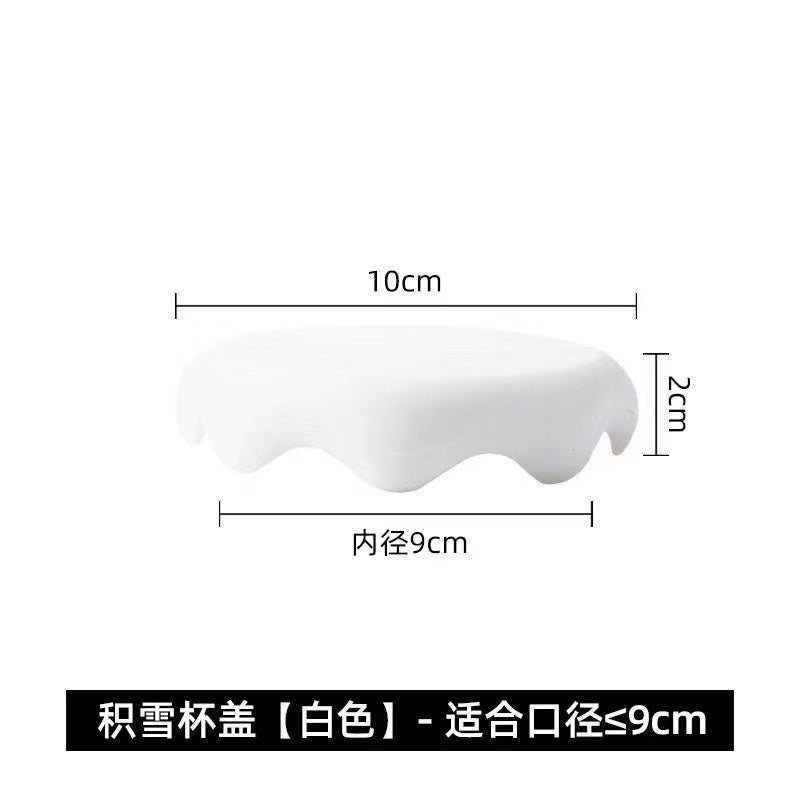 Wholesale Silicone Snow Cover Design Thickened Universal Anti Scald and Heat-insulating Cup Accessories