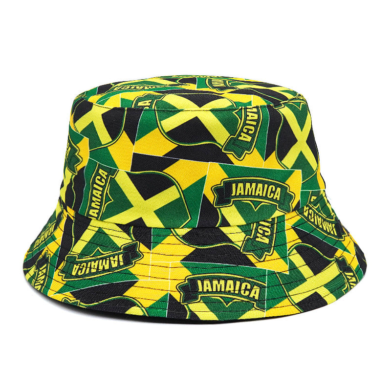 Wholesale Polyester Portrait Pattern Bucket Hat