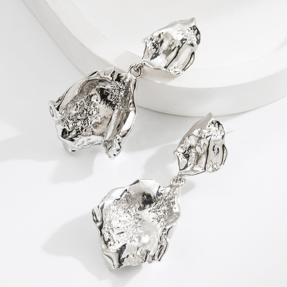 Wholesale Vintage Dragonfly Diamond Tassel Long Earrings