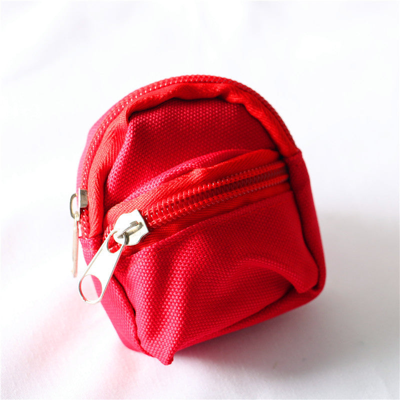Wholesale 1: 6 Miniature Backpacks Doll Accessories