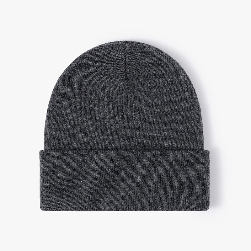 Wholesale Winter Outdoor Warm All-match Simple Wool Hat Beanie