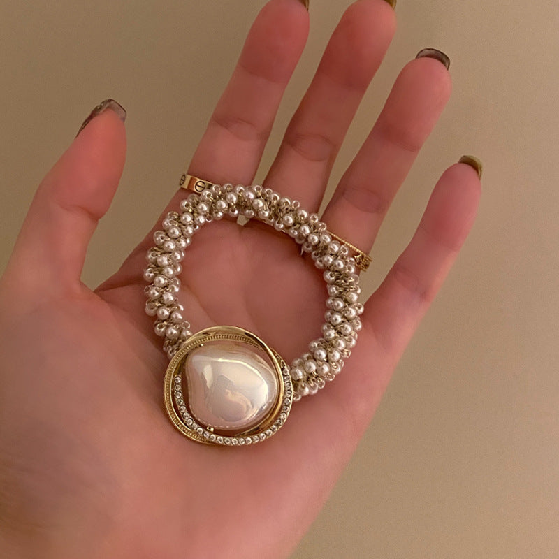 Wholesale Heavy Industry Pearl Hair Tie