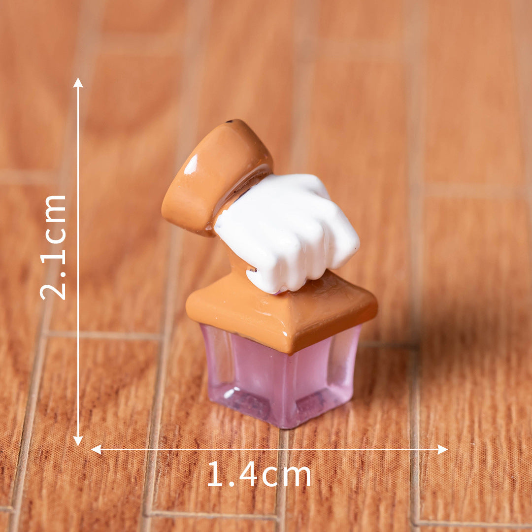 Wholesale  Resin Miniature Dollhouse Furniture For DIY Home Decor And Craft