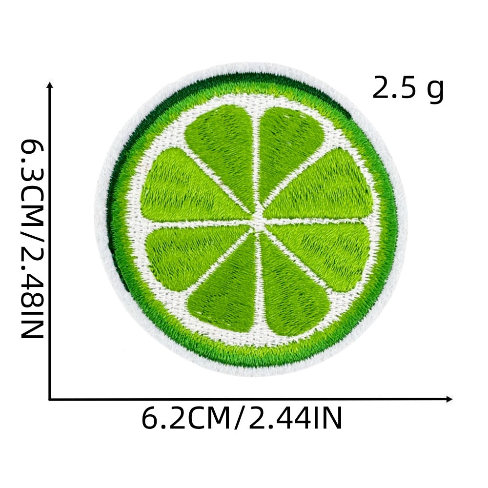 Wholesale DIY Embroidery Patch Cute Hawaiian Party Hat Clothes Decoration FS