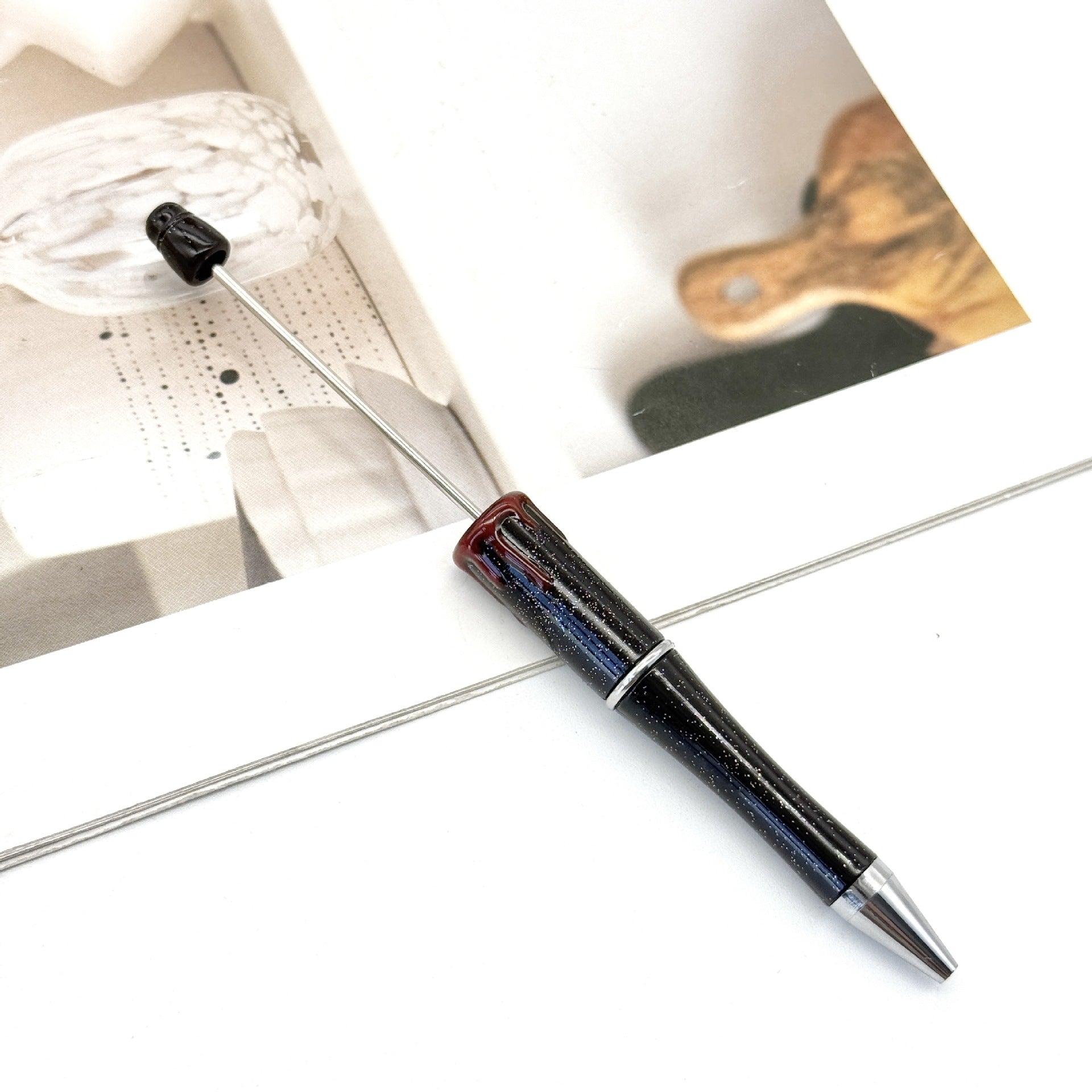 Wholesale New DIY Blood Print Beadable Pen Christmas Blood Print Pen