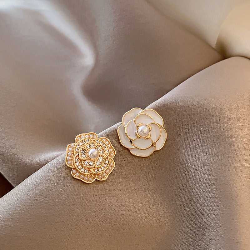 Wholesale Pearl Vintage Silver Earrings