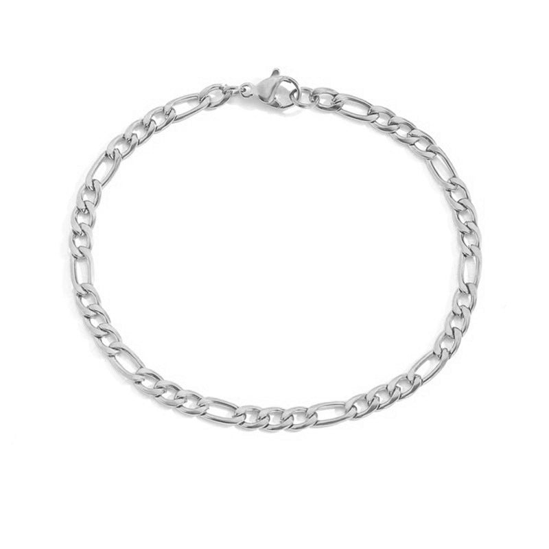 Wholesale 4MM/6mm Stainless Steel Chain Bracelets