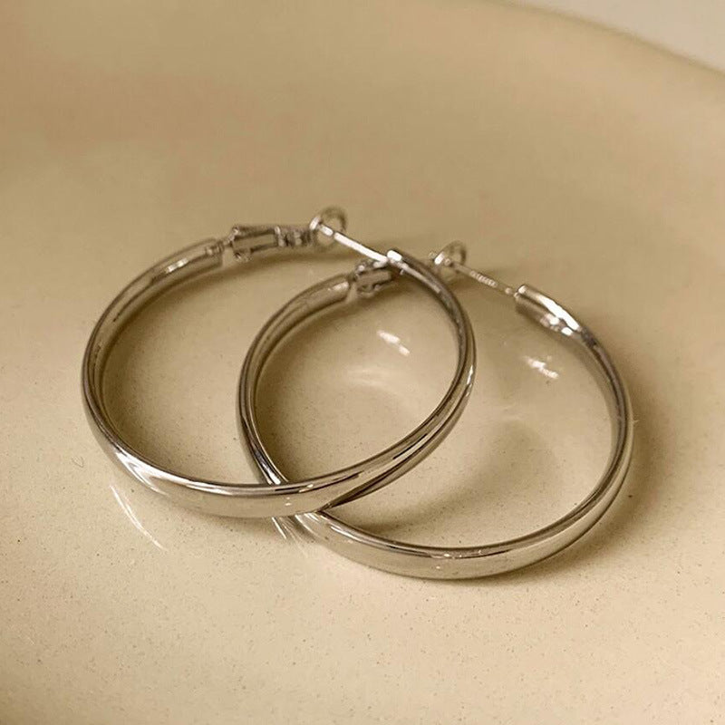 Wholesale French Metal Hoop Earrings for Women