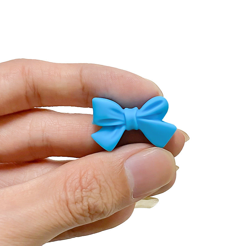 Wholesale 10pcs Colorful and beautiful bowknot Focal Beads