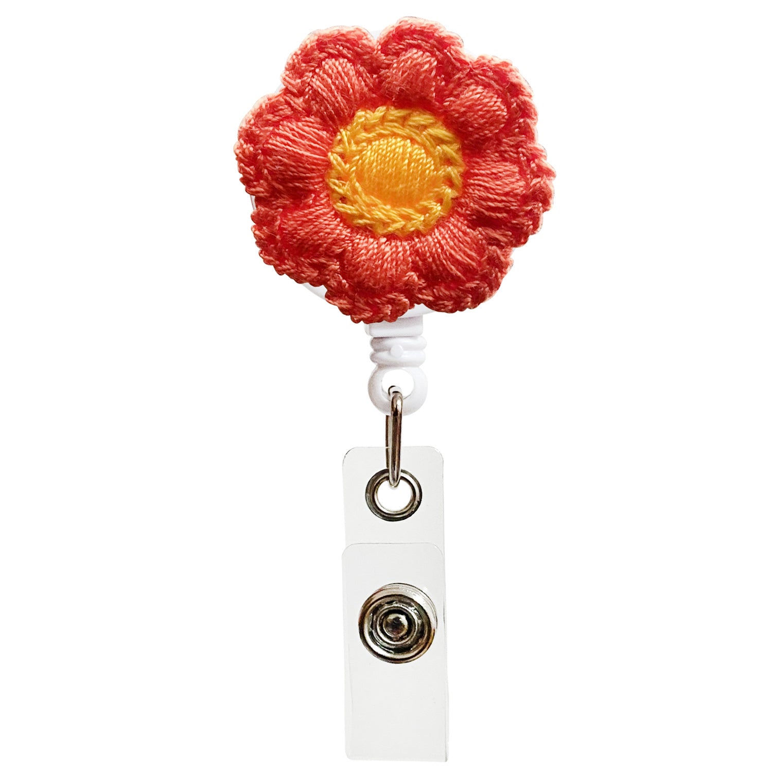Wholesale ABS Felt Sunflower Keychain