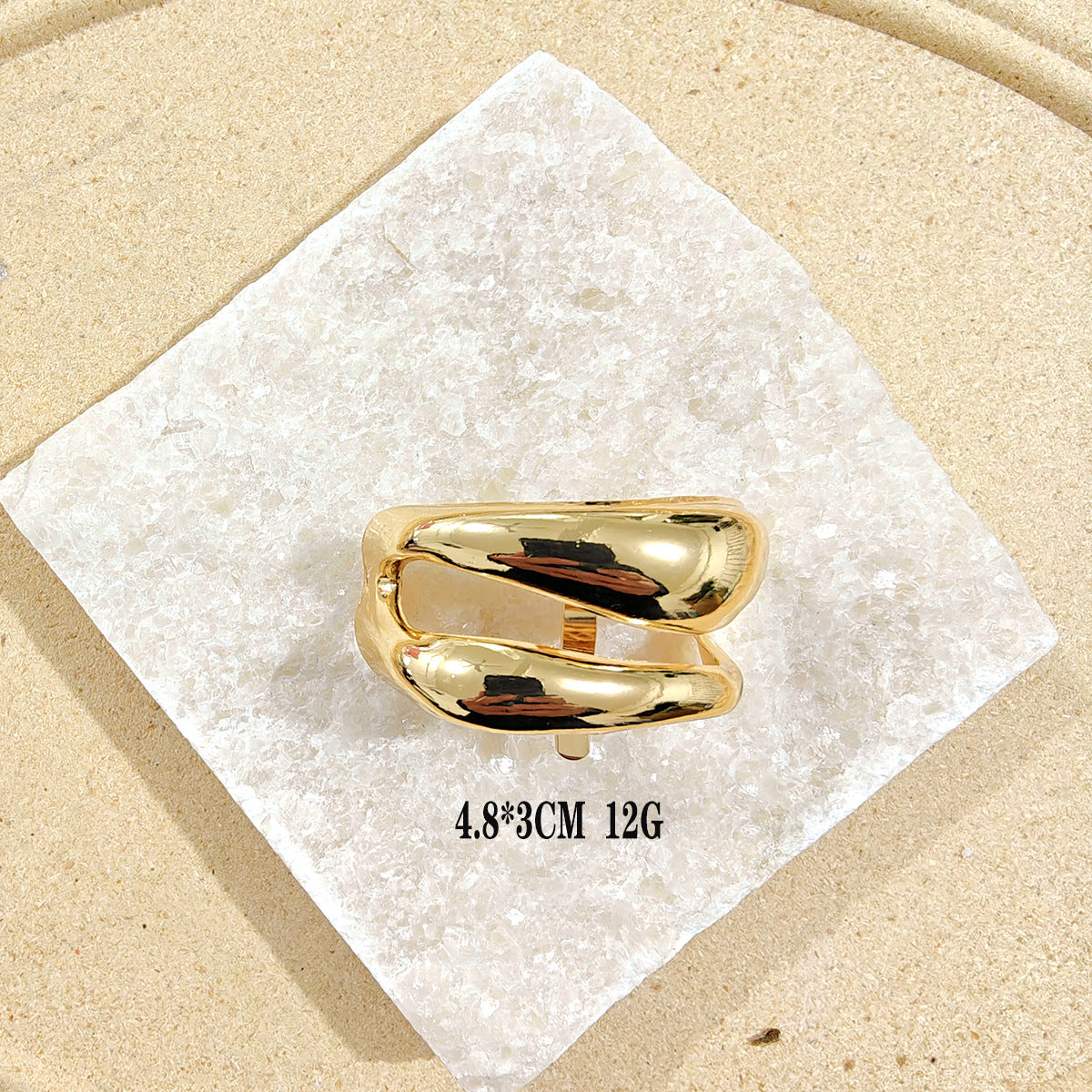 Wholesale Geometric U-shaped back of head hair hook ponytail clip