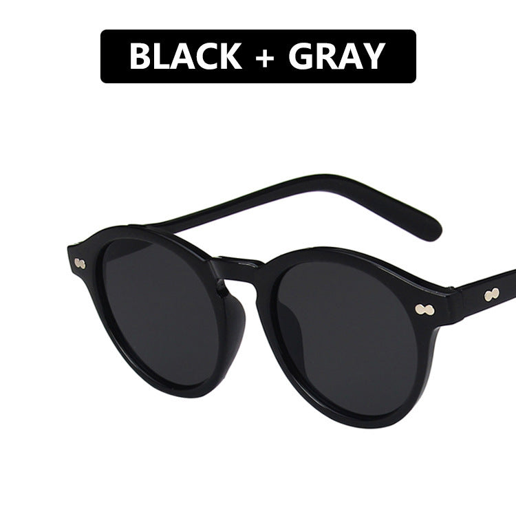 Wholesale Rice Nail Round Frame PC Sunglasses