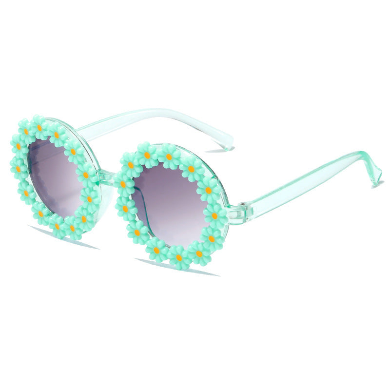 Wholesale Daisy Children's UV Protection PC Sunglasses