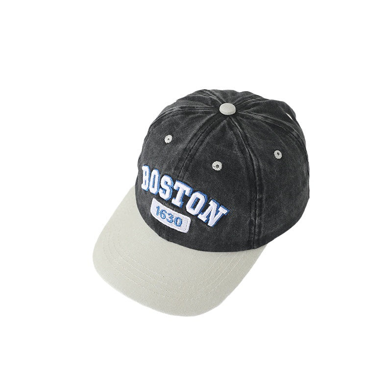 Wholesale Colorblock English Letters Baseball Cap