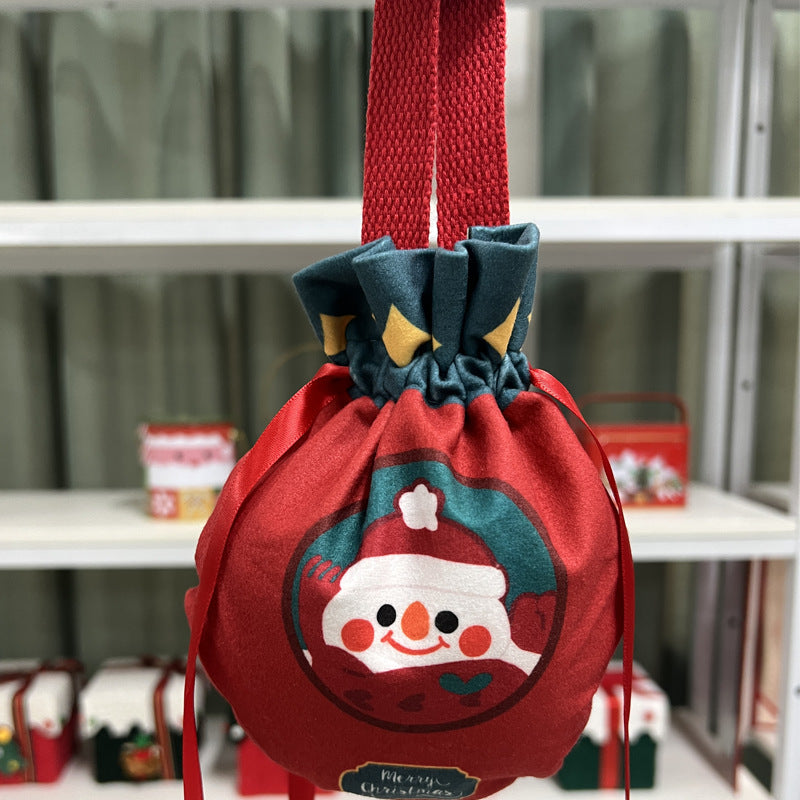 Wholesale Christmas Eve gift bag apple bag