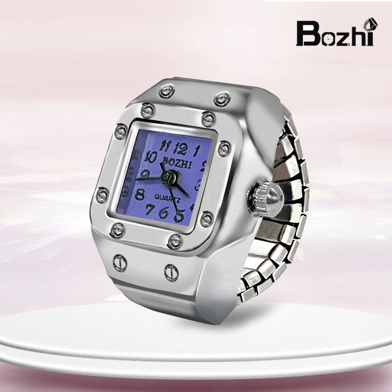 Wholesale [Ring watch] new hot creative alloy shell finger watch lovers foreign trade new men and women manufacturers direct batch