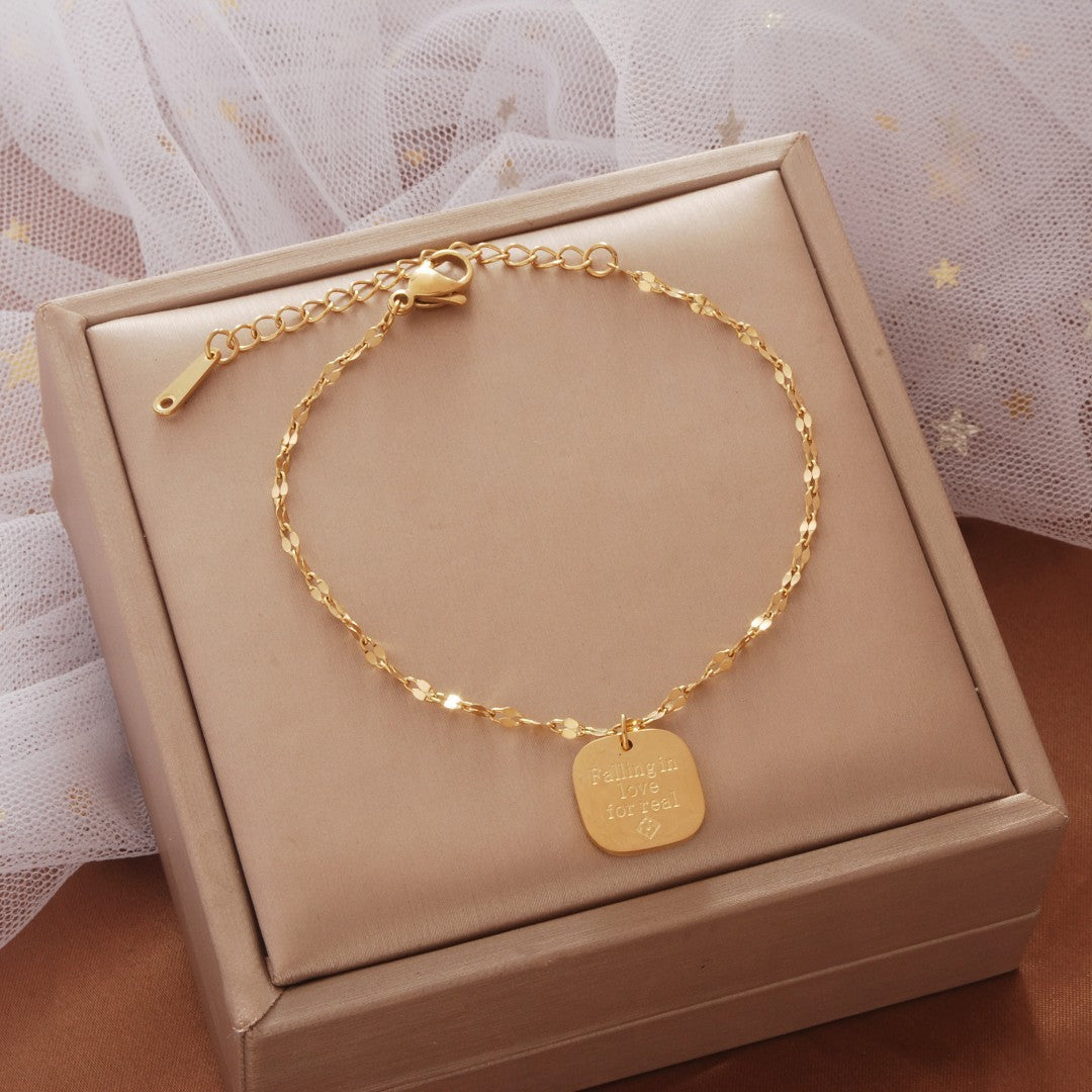 Wholesale Butterfly Titanium Steel Bracelet