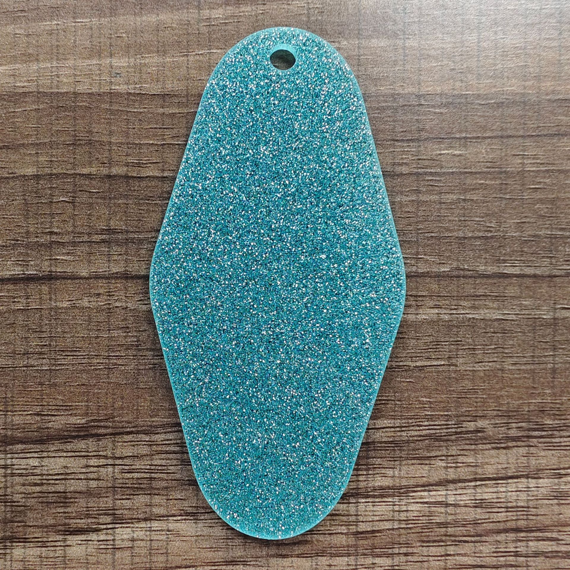 Wholesale Blank Unfinished Acrylic Name Tag Motel Keychain Luggage Pendant