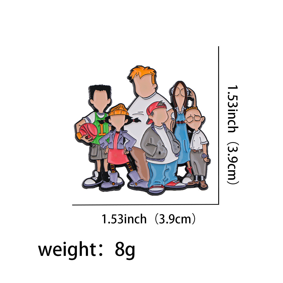 Wholesale Brooch cartoon metal badge accessories