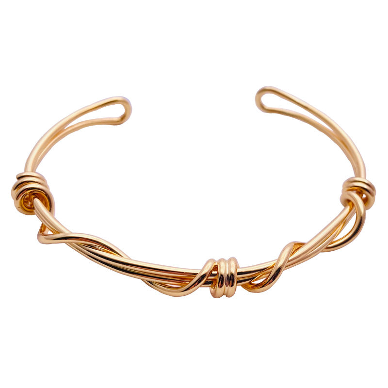 Wholesale Wrapped Knotted Vintage Copper Bracelets