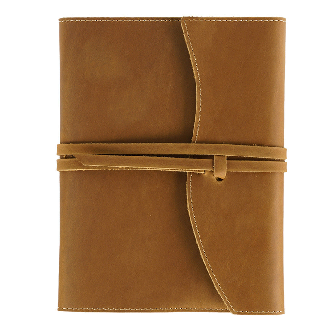 Wholesale A5A6 Top Layer Cowhide Protective Cover Fixed Page Notebook