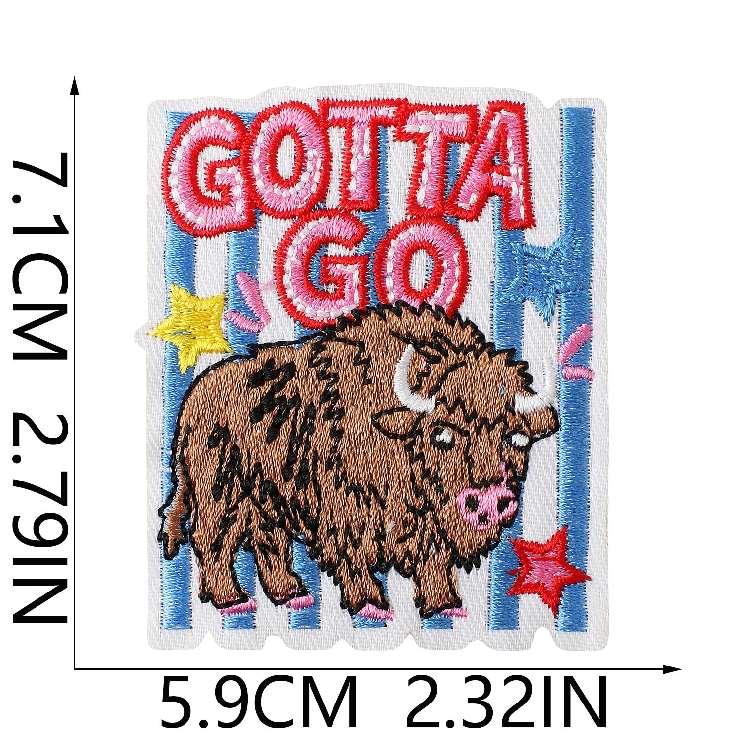 Wholesale Fishing Themed Embroidered Iron On Patch Polyester Thread DIY Patch For Outdoor Clothing Bags And Hats