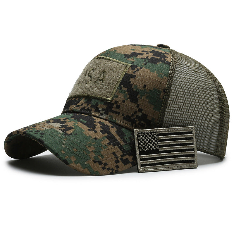 Wholesale American Velcro Baseball Mesh Cap