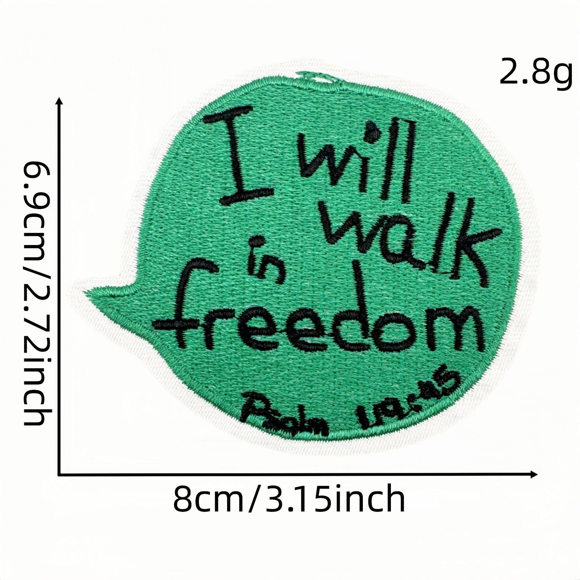 Wholesale Cartoon  Embroider Inspirational Quotes Cloth DIY Patches