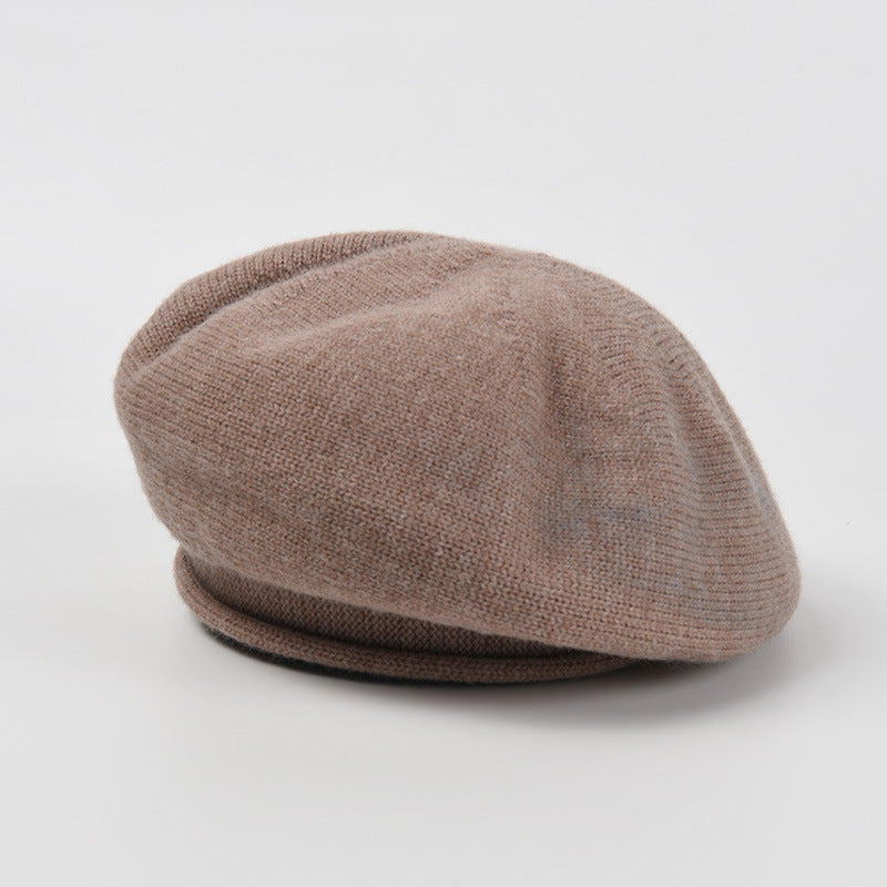 Wholesale Mixed Wool Knitted Beret