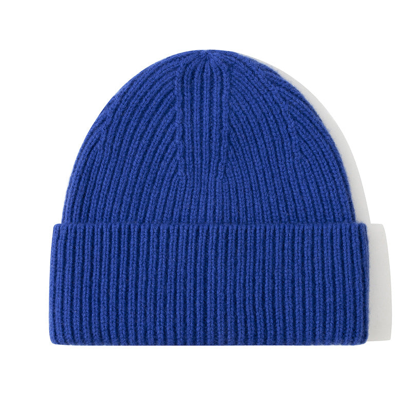 Wholesale Thick Pure Wool Beanie Winter Hat