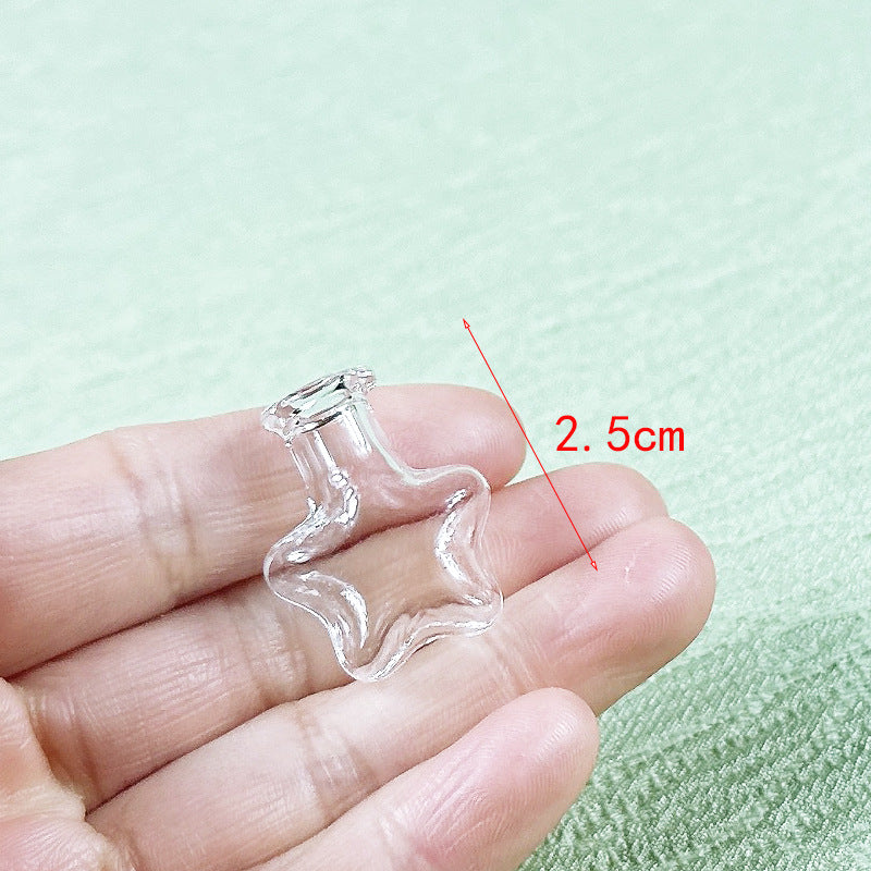 Wholesale 10pcs Doll House dollhouse Simulation Scene Furniture Ornaments Mini Micro Glass Bottle Small Accessories Crafts