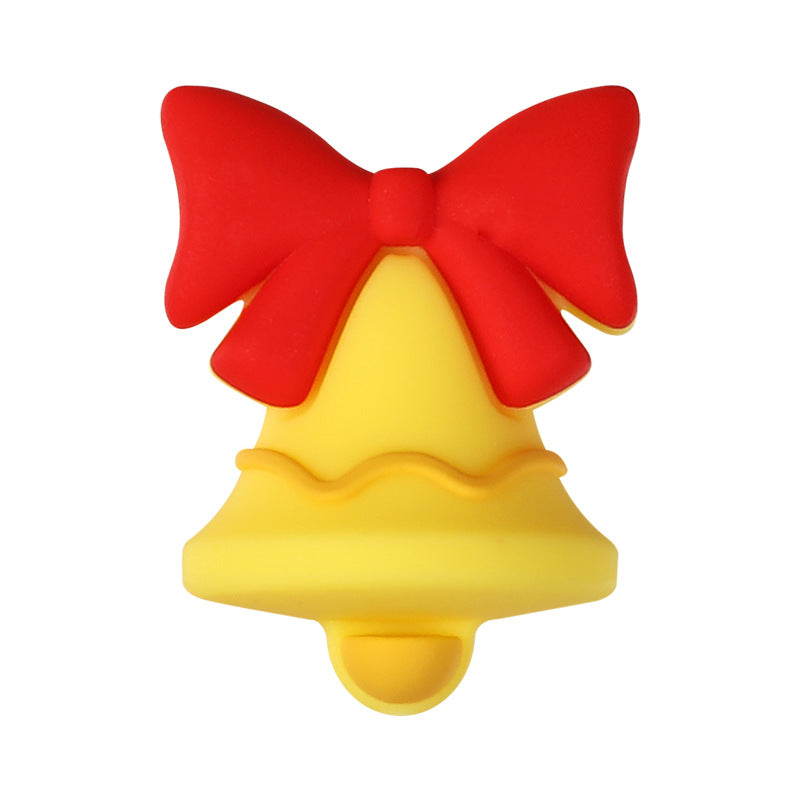 Wholesale 20pcs/pack Christmas Creative 3D  Silicone Beads